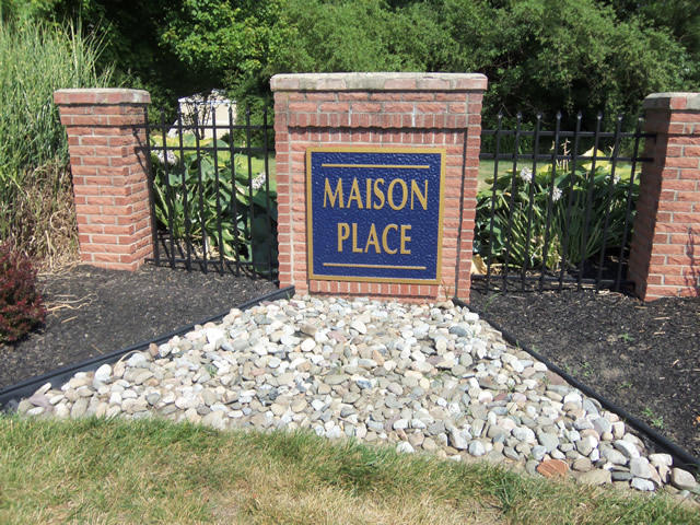 Wood exterior signs Voorhees signs