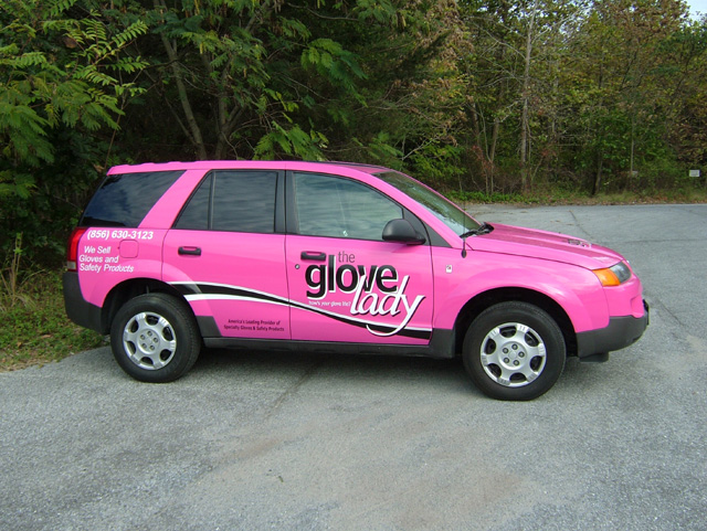 delivery vehicle graphics signs lettering