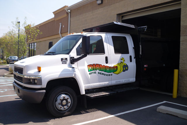 car truck lettering